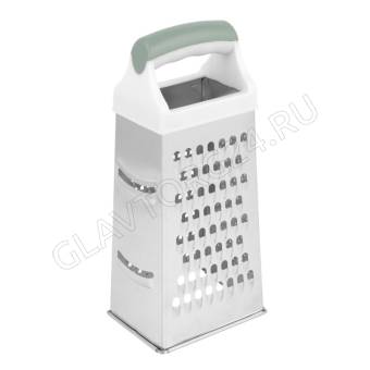 Терка 22см 4-х сторонняя нерж. сталь, полипропилен арт. 885-521