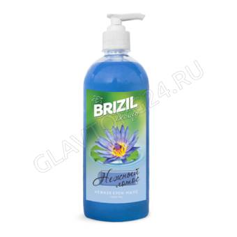 Крем-мыло жидкое BRIZIL BEAUTY 1л с дозатором нежный лотос