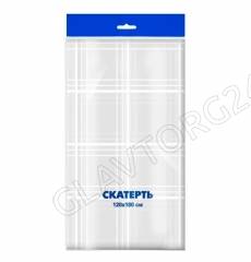 Скатерть 120*180см (1шт) ПВД 35мкм ЭЛЕГИЯ 1/50шт 