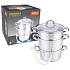 картинка Соковарка 6,0л нерж. сталь MAL-JUICER-1 3 чаши ст. кр. с пароотводом, зерк. полир./4 от компании ГлавТорг Красноярск