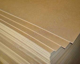 ДВП (ХДФ) 2стор. шлифованная 5,5мм 1220*2710мм  1с /84