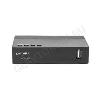 Ресивер Сигнал HD-250 DVB-T2/C HD дисплей, антенна-WIFI