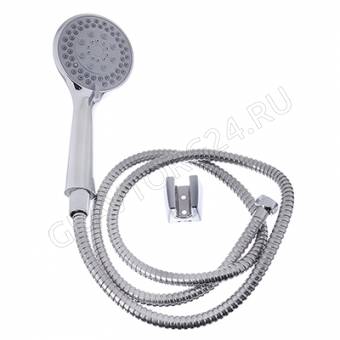 Набор для душа (Лейка овальная 95мм, держатель, шланг 150см)