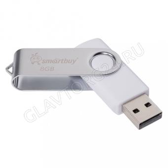 Модуль памяти 32Gb USB 2.0 SmartBuy Twist белый