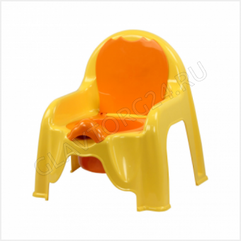 Горшок-стульчик св. желтый М1328