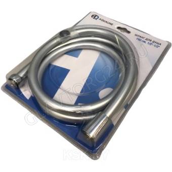 Шланг для душа ПВХ конус имп (1/2") + имп (1/2") длина 1,75 м в блистере (AQUALINE 50/1)
