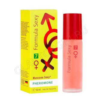 Туалетная вода женская с феромонами Formula sexy №7 50мл