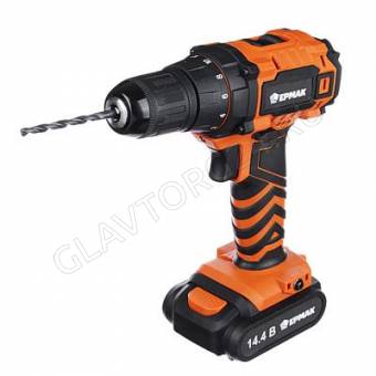 Дрель-шуруповерт аккум. ЕРМАК ДША-14,4-2(FT)/ 1,3Ач. Li-On