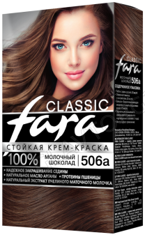 Русс.К.FARA Classic Краска д/волос 506А Молочный шоколад