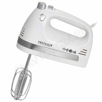Миксер DELTA DE-7705 700Вт 4 насадки белый