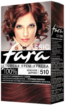 Русс.К.FARA Classic Краска д/волос 510 Красное дерево