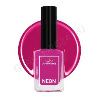 Лак JEANMISHEL НЕОН т 339 6мл Fuchsia