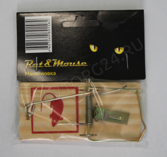 Мышеловка деревянная Rat&Mose 150шт