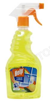 HELP д/стекол курок 500мл Лимон/12