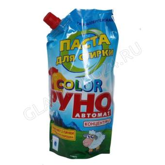 РУНО Паста для стирки  Автомат 450гр м/уп/12