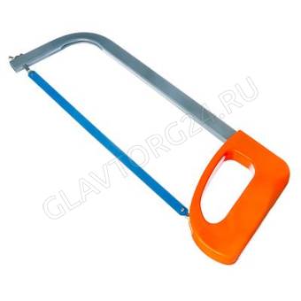 Ножовка по металлу, оранж. ручка (набор 2 пр: держатель 420х140мм, полотно 310х7мм)