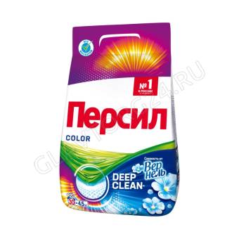 Персил автомат 3кг/4шт колор свежесть Вернель