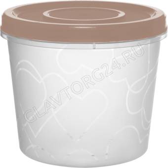 Банка для продуктов Sugar&Spice Vanilla с завинчивающейся крышкой 0,7л латте