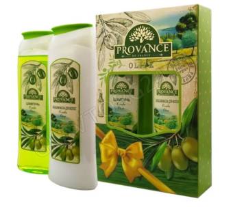 Набор подарочный PROVANCE OLIVE 117 (Шампунь 260 + Бальзам-маска 260) жен (MINI)