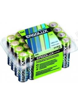 Ergolux LR03 Alkaline BP-24 (LR03 BP-24, батарейка,1.5В)