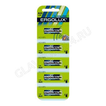 Батарейка 12В Ergolux LR23A BL-5 (A23-BP5,12В)
