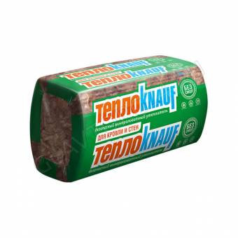 ТеплоКНАУФ для кровли и стен TS036 Aquastatik (100х610х1230 8шт) (6м2=0,6м3) 