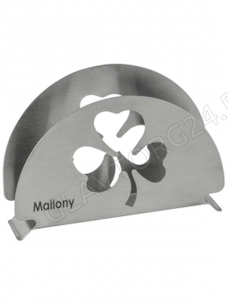 Салфетница FOGLIO нерж. сталь Клевер арт. 003058