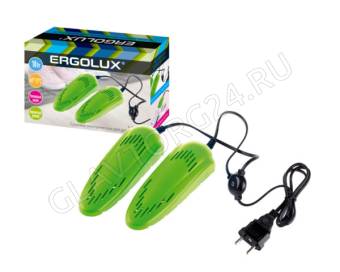 Сушилка для обуви ERGOLUX ELX SD01-C16 детская 10Вт салатовый