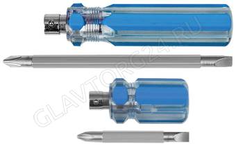 Отвертка с переставным жалом 6x70 (PH2/SL2)/56206М