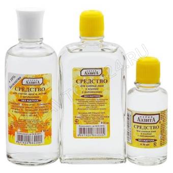 Жид.д/снят.лака Аэлита 100 ацетон/30