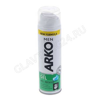 Arko гель д/бритья 200мл anti irritation