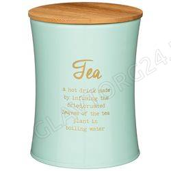 ЕМКОСТЬ 1100МЛ Д/СЫПУЧИХ ПРОДУКТОВ AGNESS "ЧАЙ" ДИА=11СМ ВЫС=14СМ/24 арт. 790-242