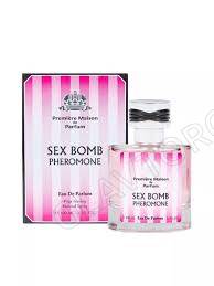 Туалетная вода женская парфюмерная c феромонами SEX BOMB PHEROMONE 100мл