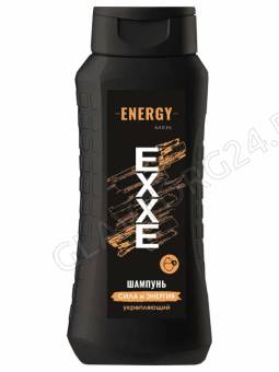 EXXE MEN шампунь 400мл укрепляющий ENERGY Сила и  Энергия свежести/12 АКЦИЯ  