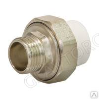 Муфта PP-R комб. разъемная н./р. DN 20х1/2" СТМ ПЛАСТ CPRM2012