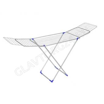 Сушилка для белья напольная 25 м хром (220*50*90 см )