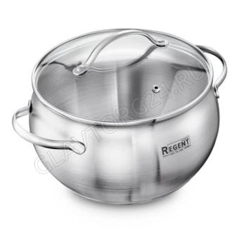 Кастрюля 5,5л матов.полир.ст/кр. 22х13см  Linea Apple 93-D-13 