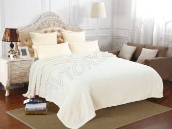 Плед с плетением 150*200см 795 Ананас флис 