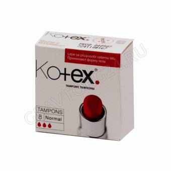 Kotex 8 нормал Aktive тампоны/16