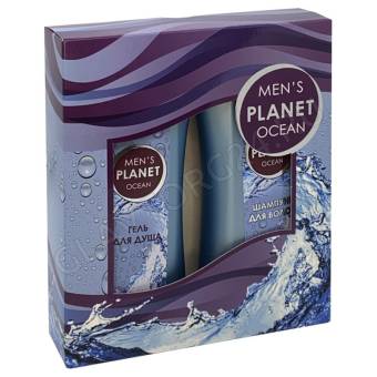 Набор подарочный Men's Planet  OCEAN 021M (Шампунь 250 +  Гель д/душа 250) муж
