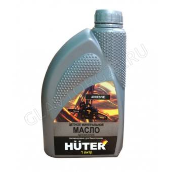 Масло цепное Huter минеральное 1л 80W90