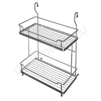 Полка-подставка двойная 28x18,5x43см, CWJ216B WELLMAX 