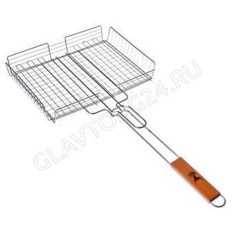 GRILLBOOM Решетка гриль хром, 49х(34х20)см