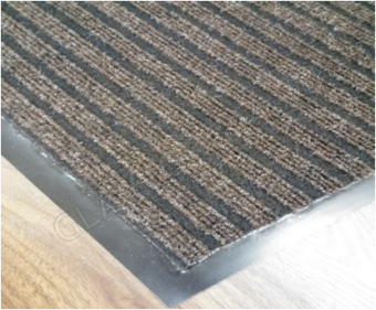 Коврик влаговпитывающий 40*60см "Барьер" коричневый/15