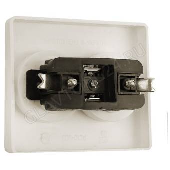 Розетка 2 СП Белая Церковь РС10-У03/90шт