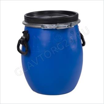 Бочка 48,0л п/э с крышкой на обруч Open Top