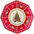 БЛЮДО МАЛОЕ "CHRISTMAS COLLECTION", ДИАМЕТР 18,5 СМ. (КОР=48ШТ.) 85-1621 — фото