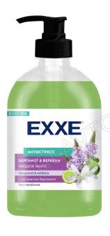 EXXE Жидкое мыло 500мл Бергамот и вербена/12