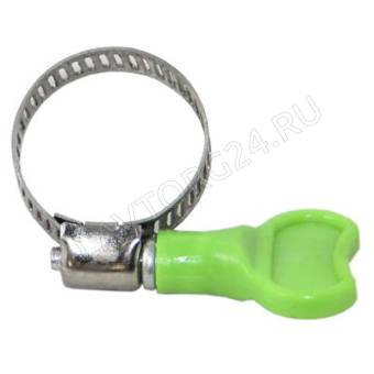 INBLOOM Хомут бабочка, нерж. сталь, 16-25мм шир. 8мм