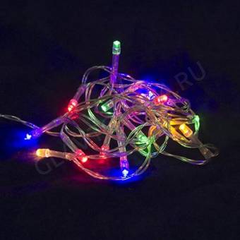 СНОУ БУМ Гирлянда электрическая вьюн 1,8м, 18LED,мультицвет, 1 реж. USB